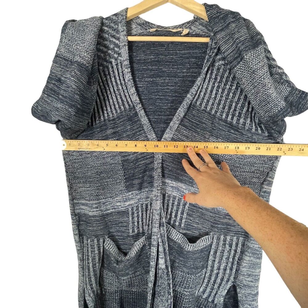 Soft Surroundings Womens Blue Patchwork Open Fron… - image 6